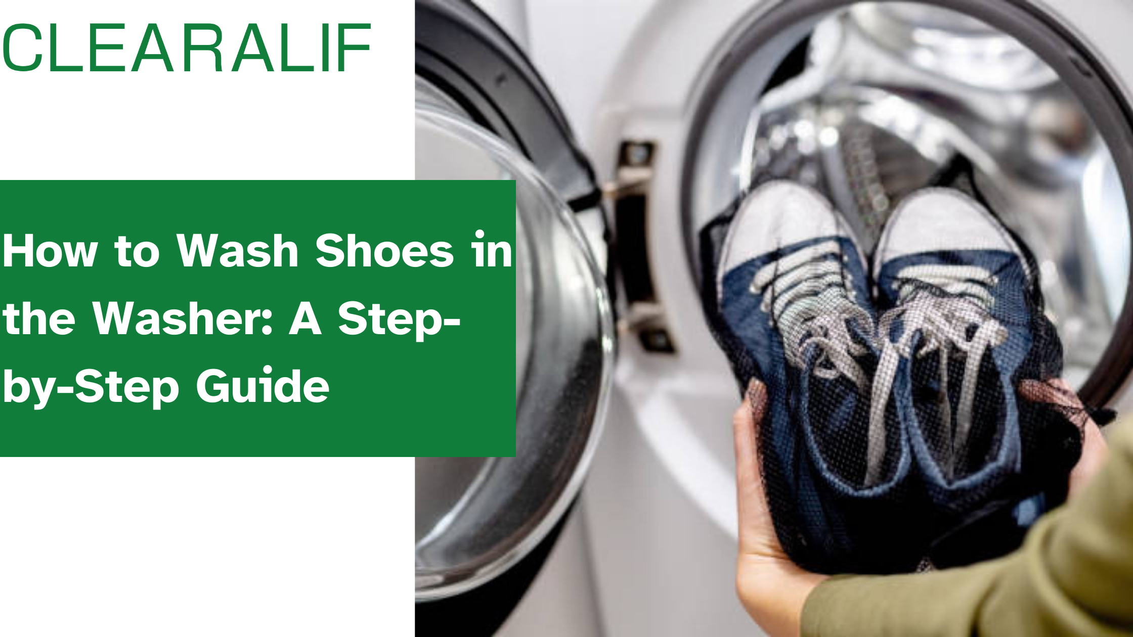 can you put shoes in the washer