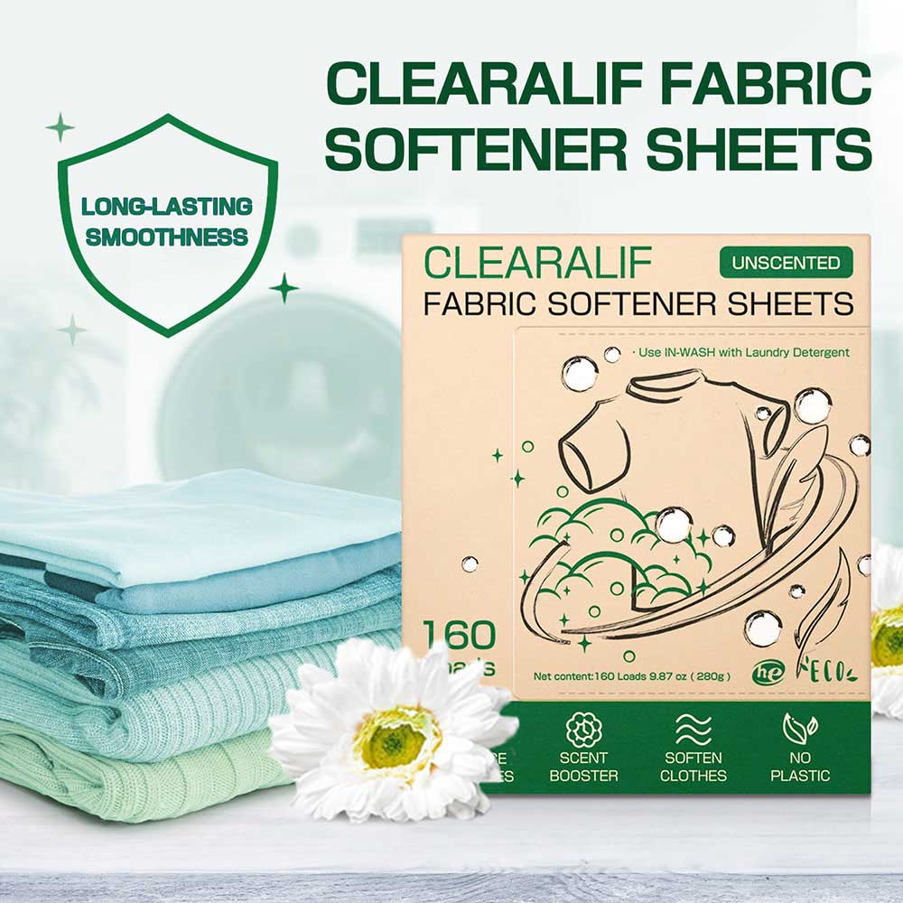 Laundry Softener Sheets, Unscented