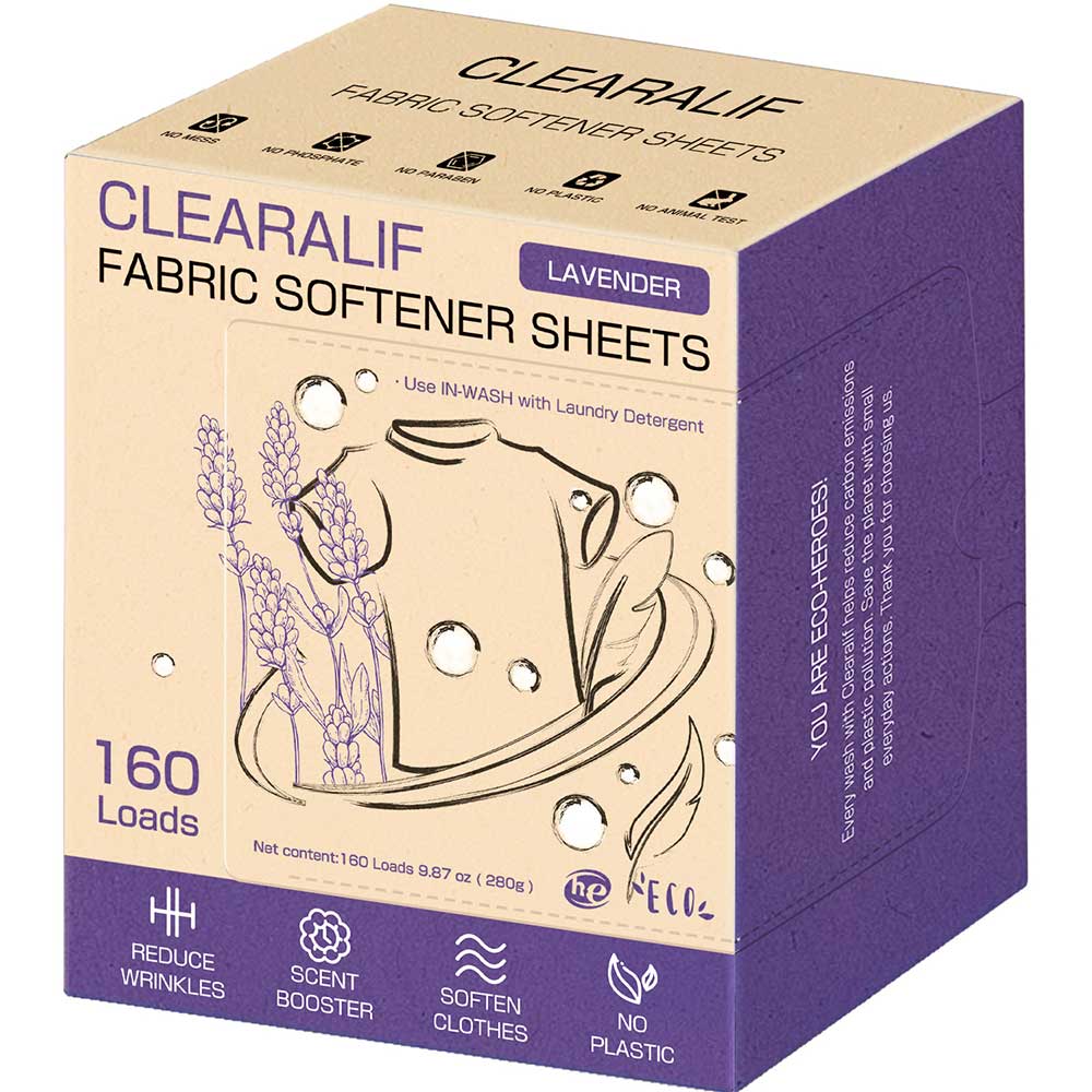 Laundry Softener Sheets, Unscented